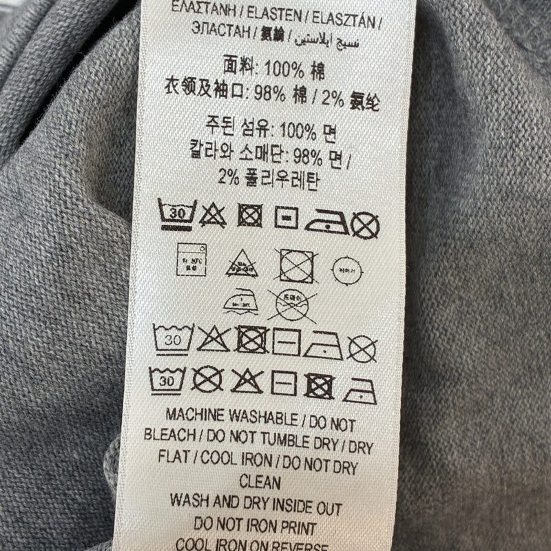Men's X Pop Trading Company Logo Print Sweatshirt Grey Size XS