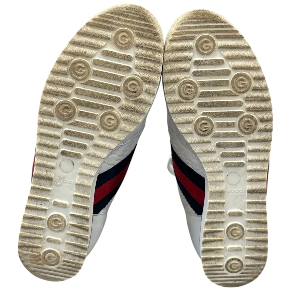 Women's Micro Guccissima Low Trainers White Size UK 5 / EU 38 - Photo 11