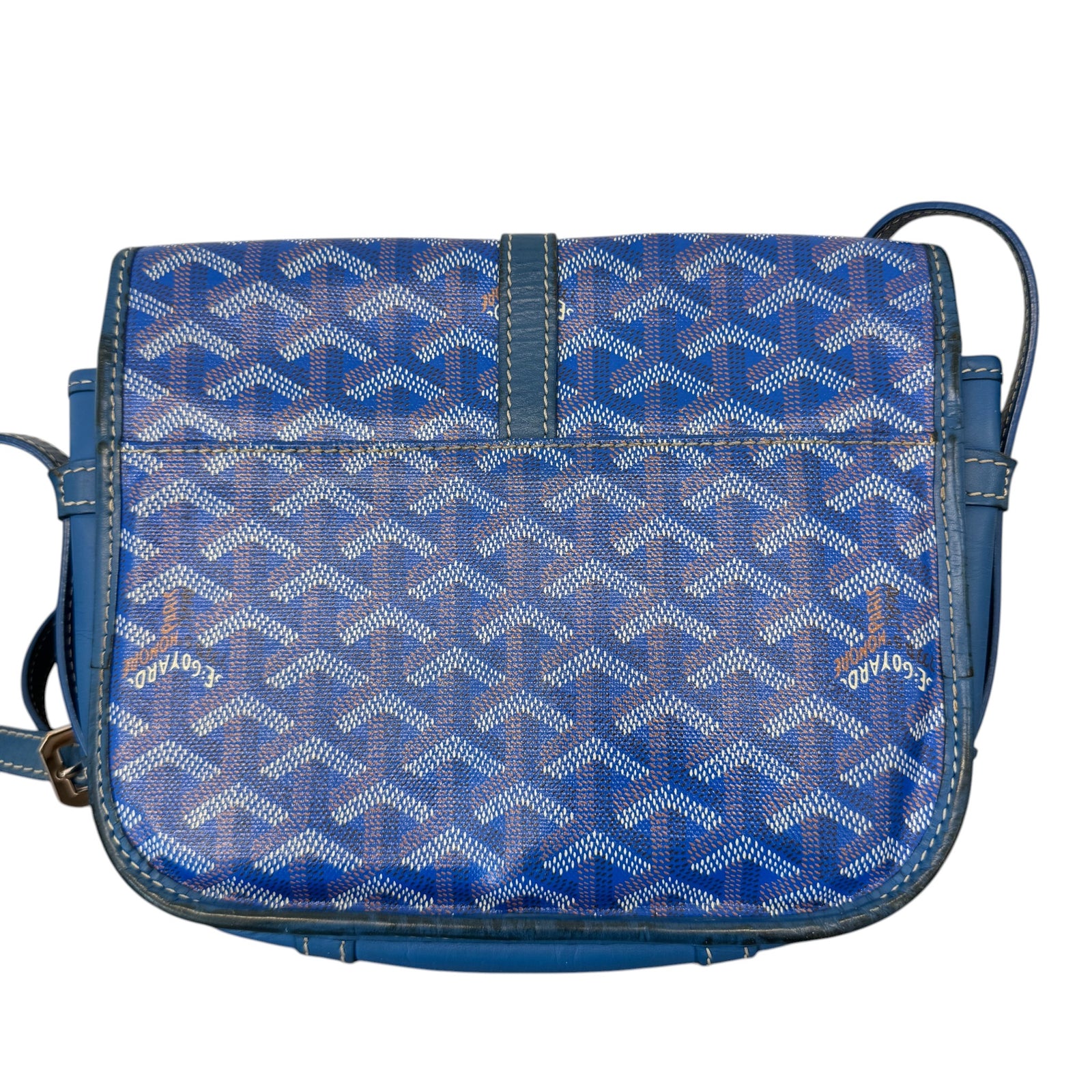Men's Belvedere Pm Messenger Bag Blue - Photo 3