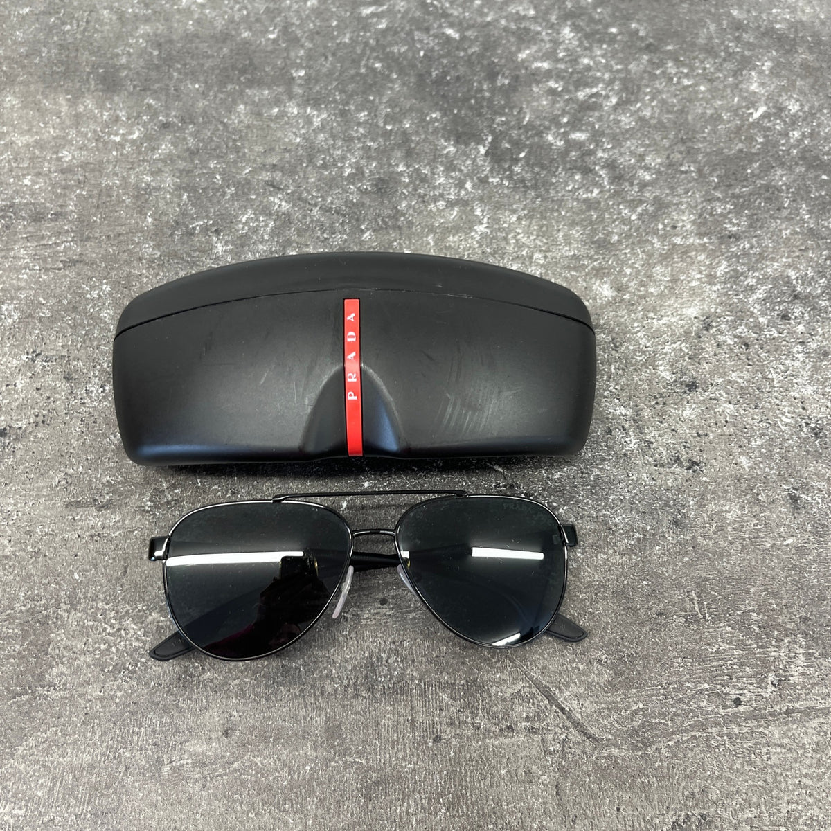 Men's Linea Rossa Polarised Aviator Sunglasses Black - Photo 9