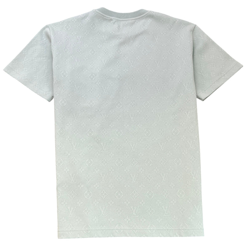 Men's Monogram 3D Pocket T-Shirt Blue Size M