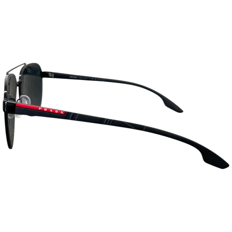 Men's Linea Rossa Polarised Aviator Sunglasses Black