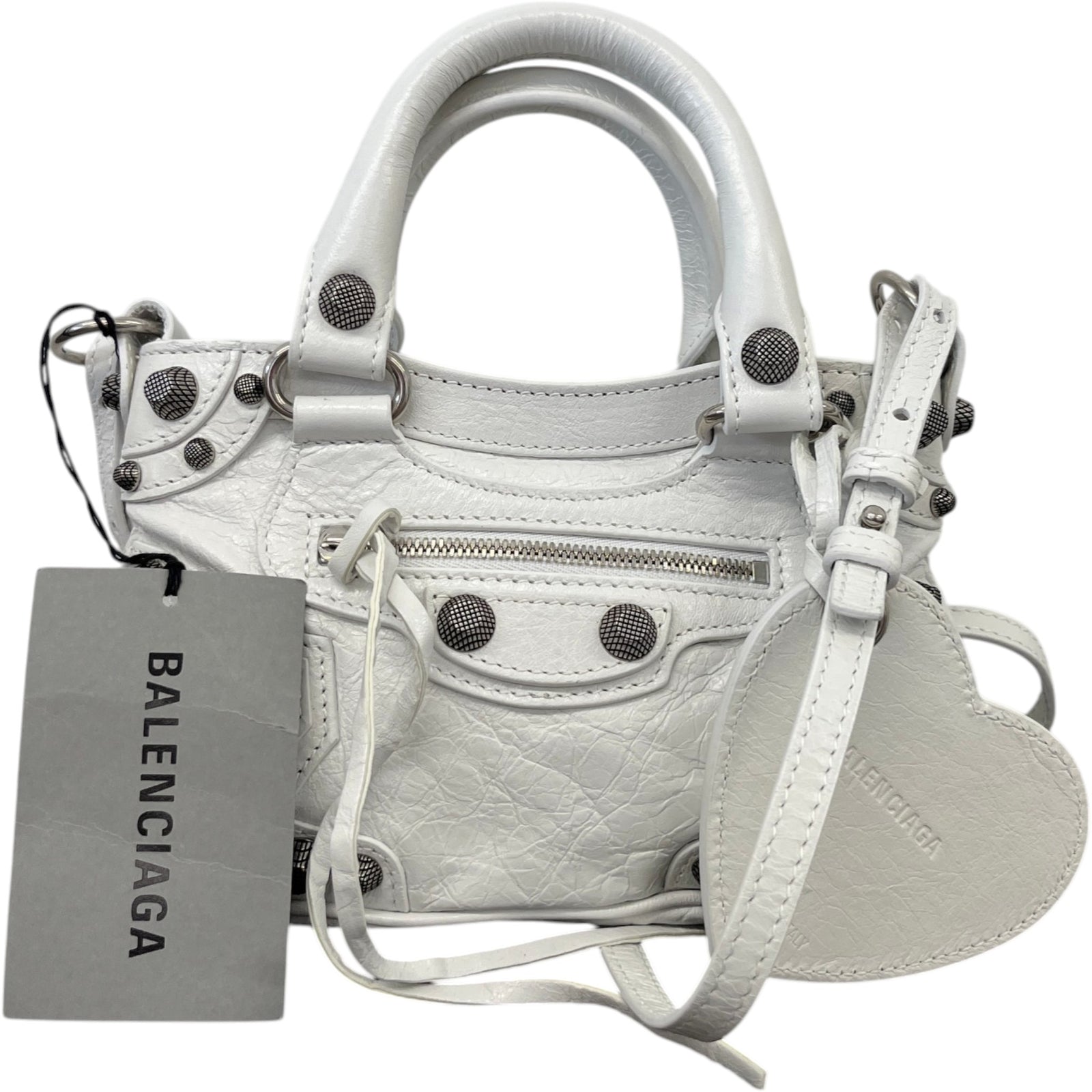 Women's Neo Cagole Tote Mini Bag White - Photo 1