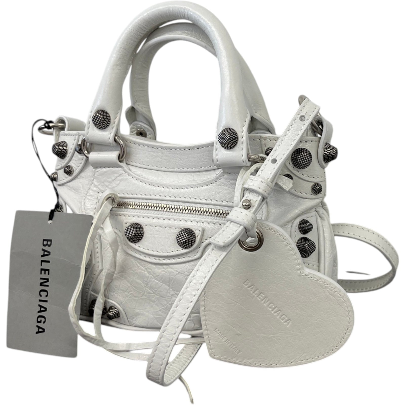 Women's Neo Cagole Tote Mini Bag White - Photo 5