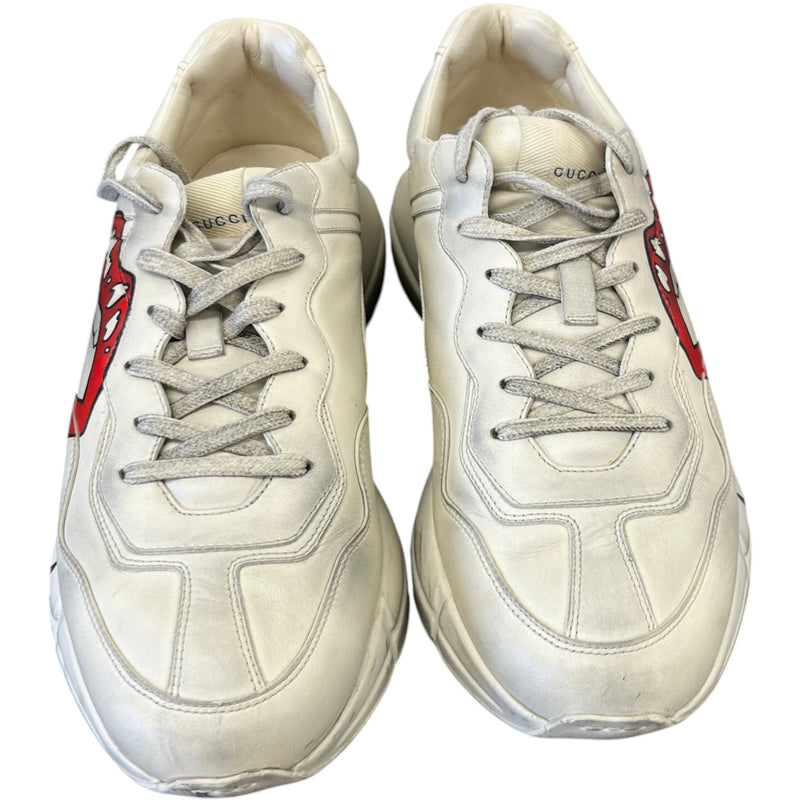 Men's Rhyton Mouth Low Trainers Cream Size EU 45 / UK 11