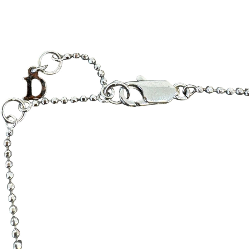 Women's Cube Pendant Bracelet Silver