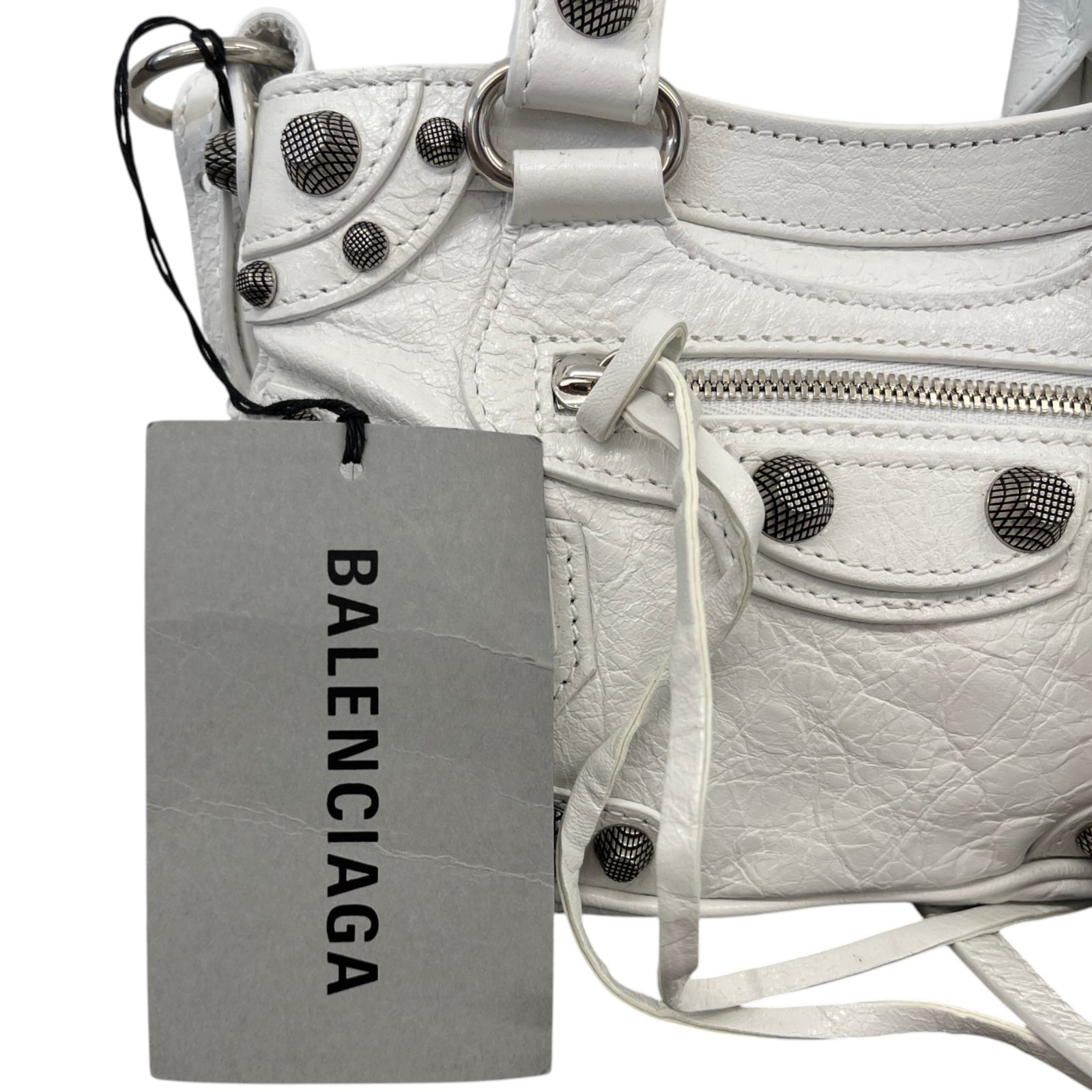 Women's Neo Cagole Tote Mini Bag White - Photo 10