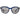 Women's Plaque Logo Side Sunglasses Blue