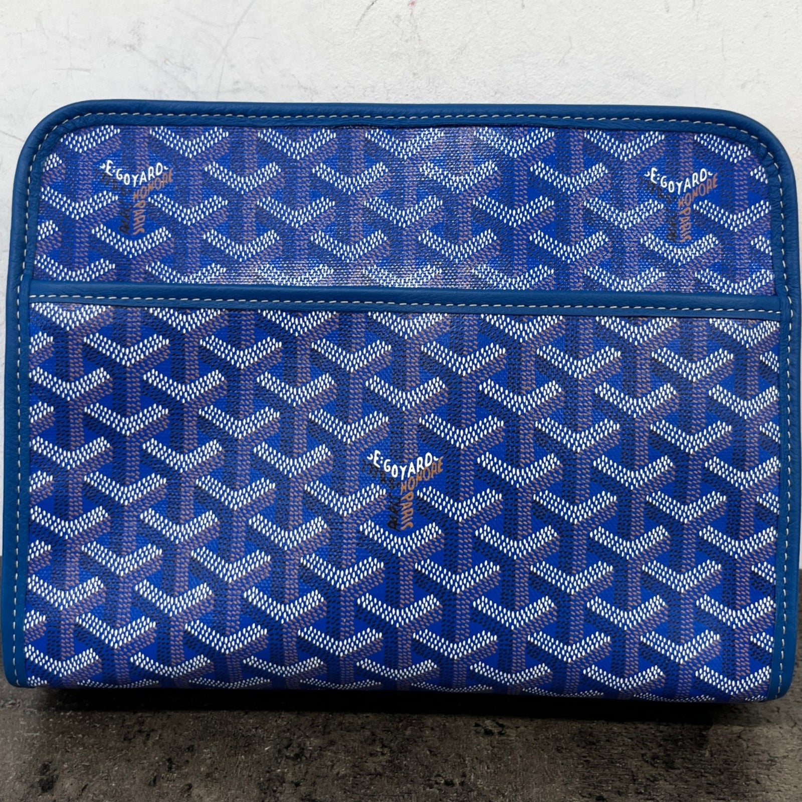 Men's Jouvence Mm Pouch Blue - Photo 11