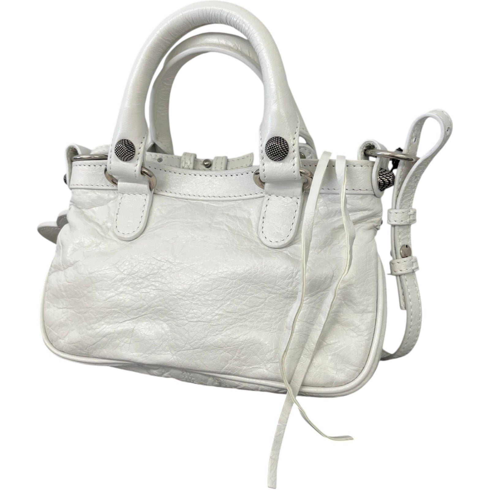 Women's Neo Cagole Tote Mini Bag White - Photo 9
