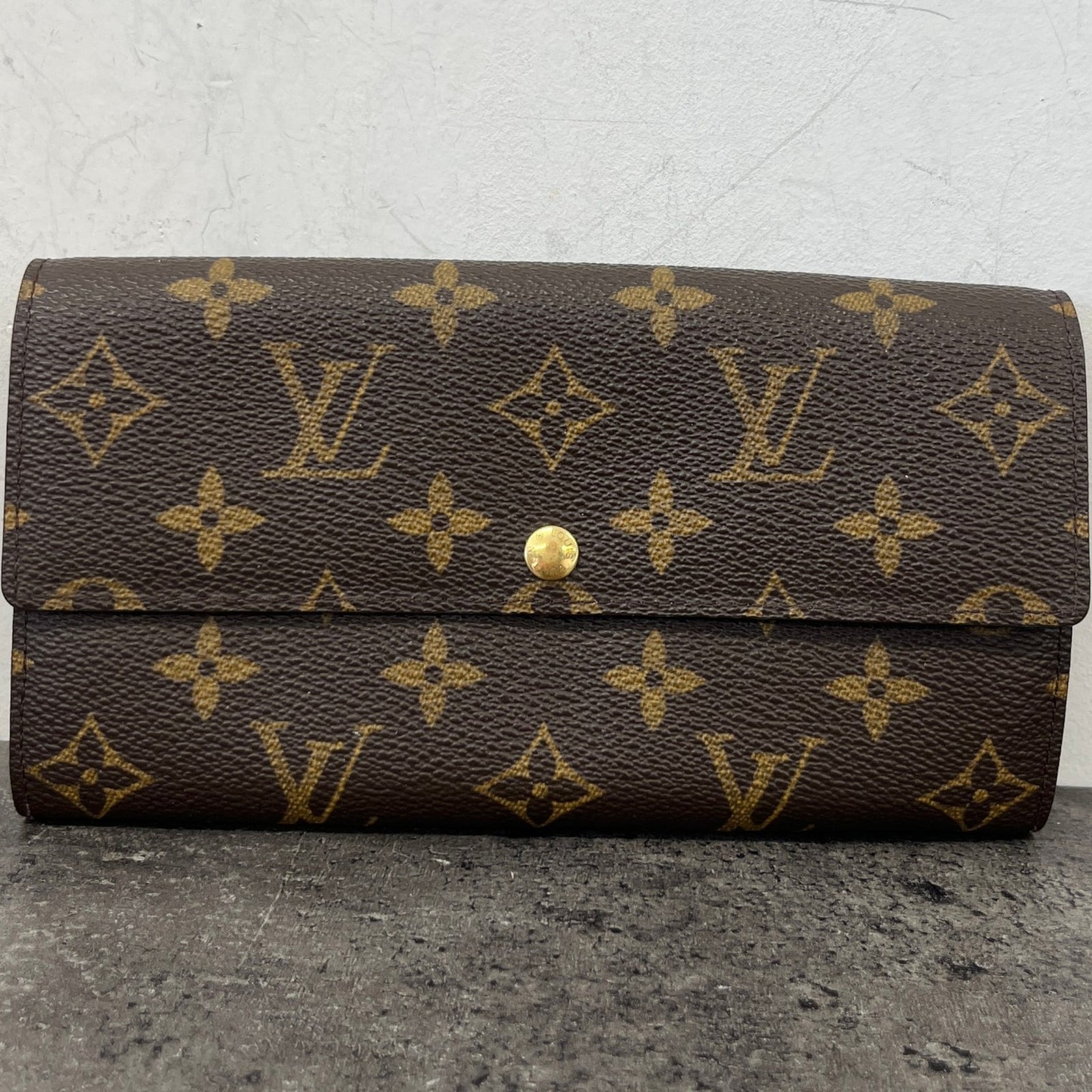 Women's Monogram Sarah Wallet Brown - Photo 11