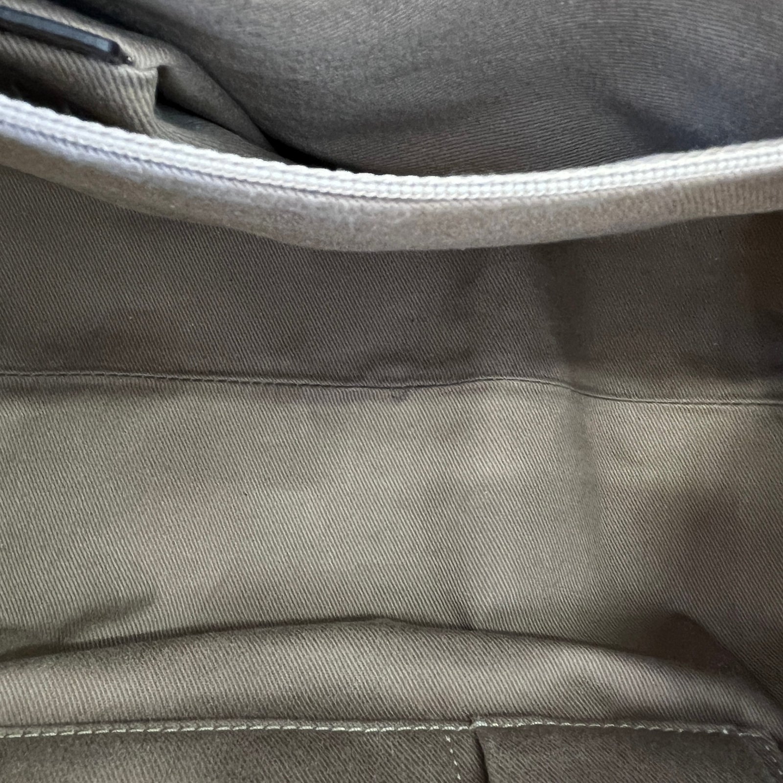Women's Crocodile-Trimmed Macadam Handle Bag Beige - Photo 12