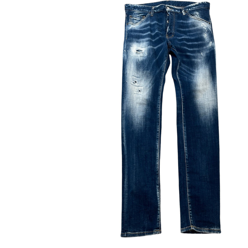 Men's Cool Guy Slim Jeans Blue Size M / W32