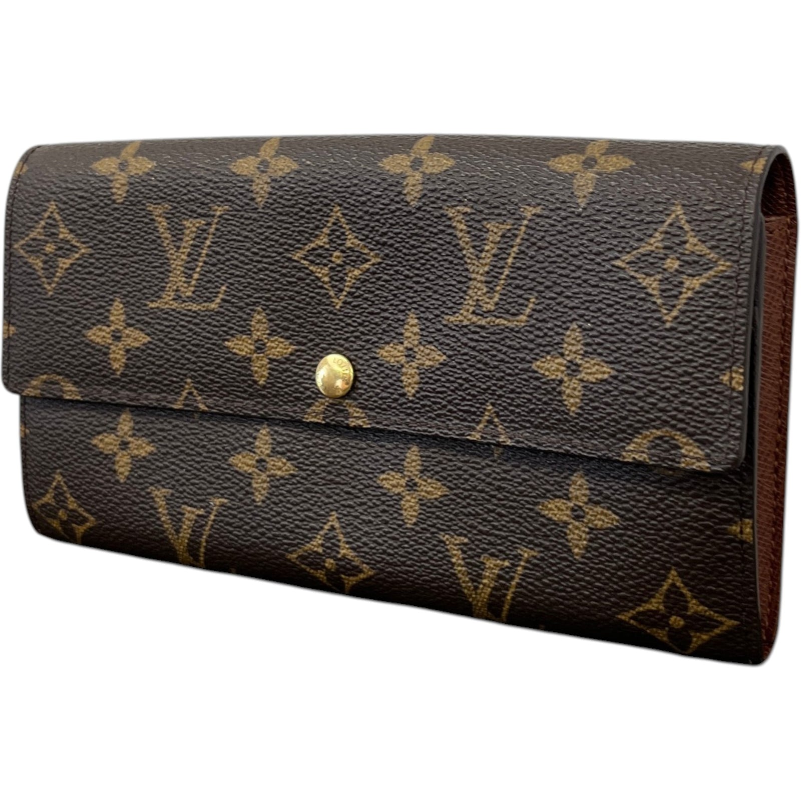 Women's Monogram Sarah Wallet Brown - Photo 4