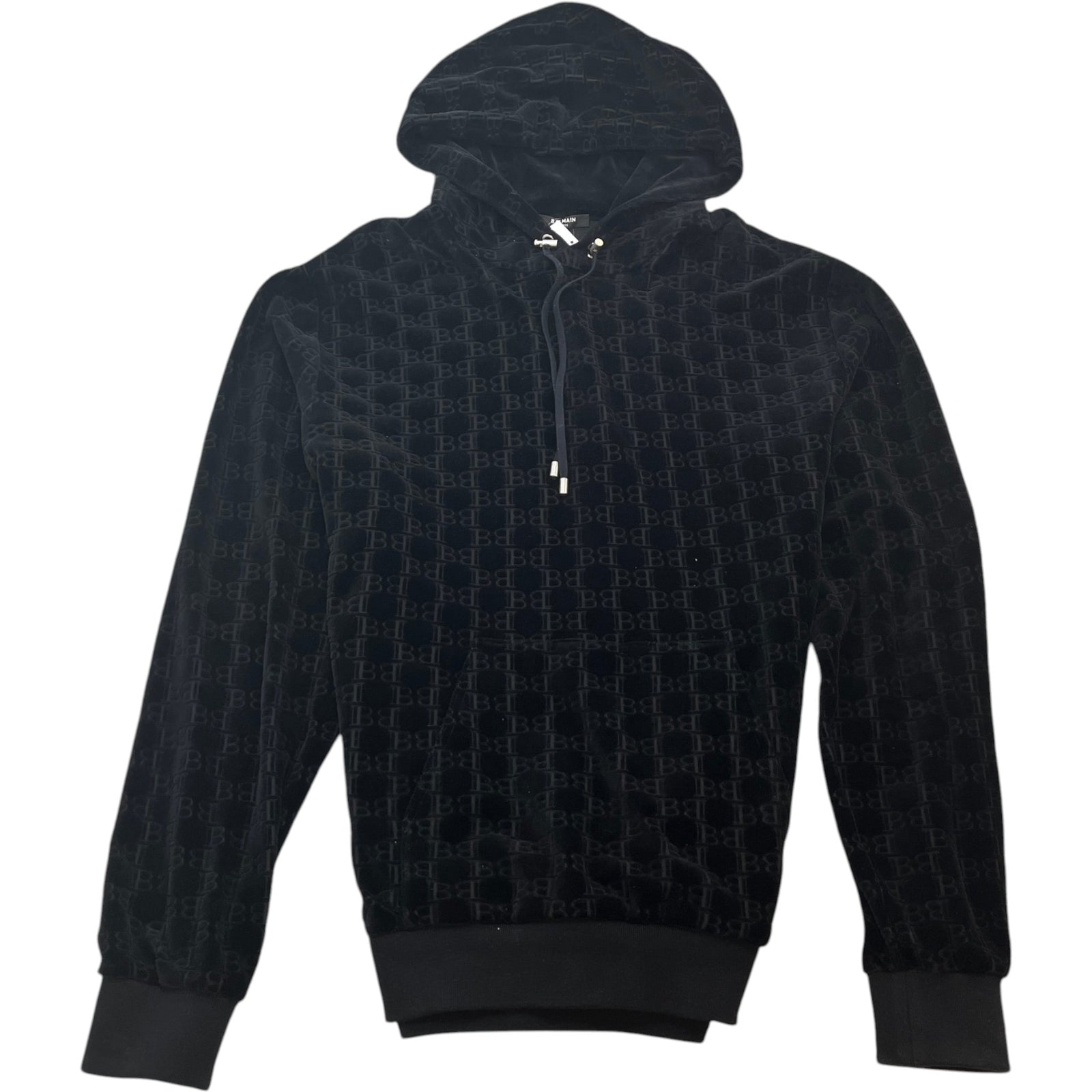 Men's Bb Logo Hoodie Black Size M - Photo 1