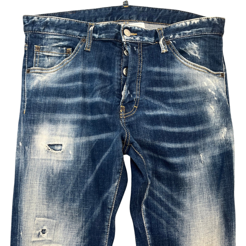 Men's Cool Guy Slim Jeans Blue Size M / W32
