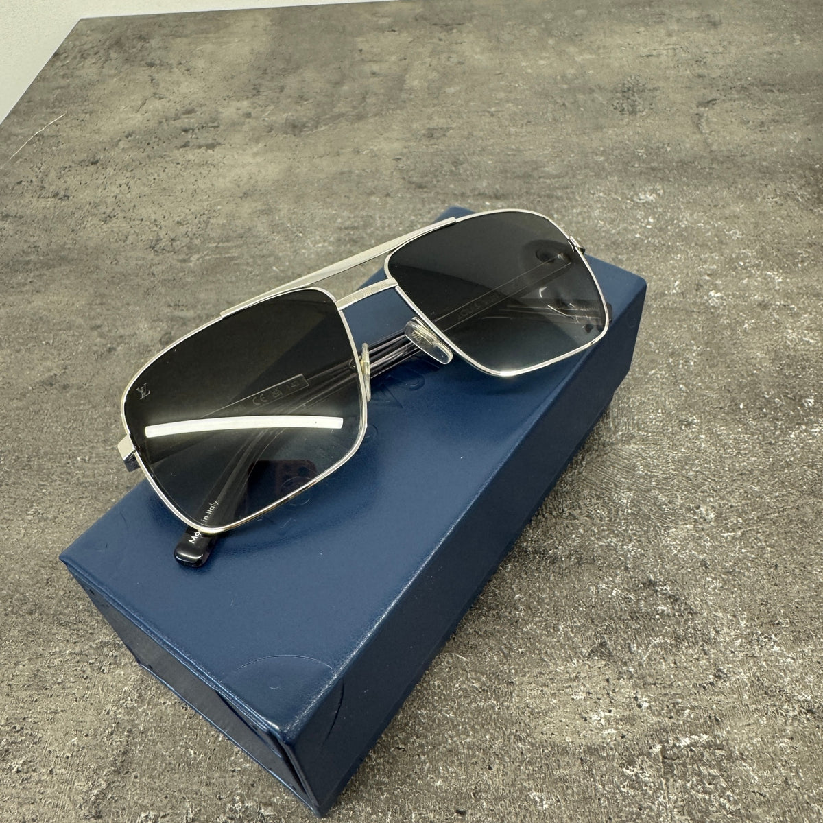 Men's LV Attitude Sunglasses Silver - Photo 9