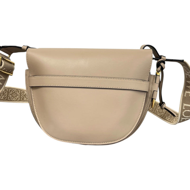 Women's Small Gate Crossbody Bag Beige