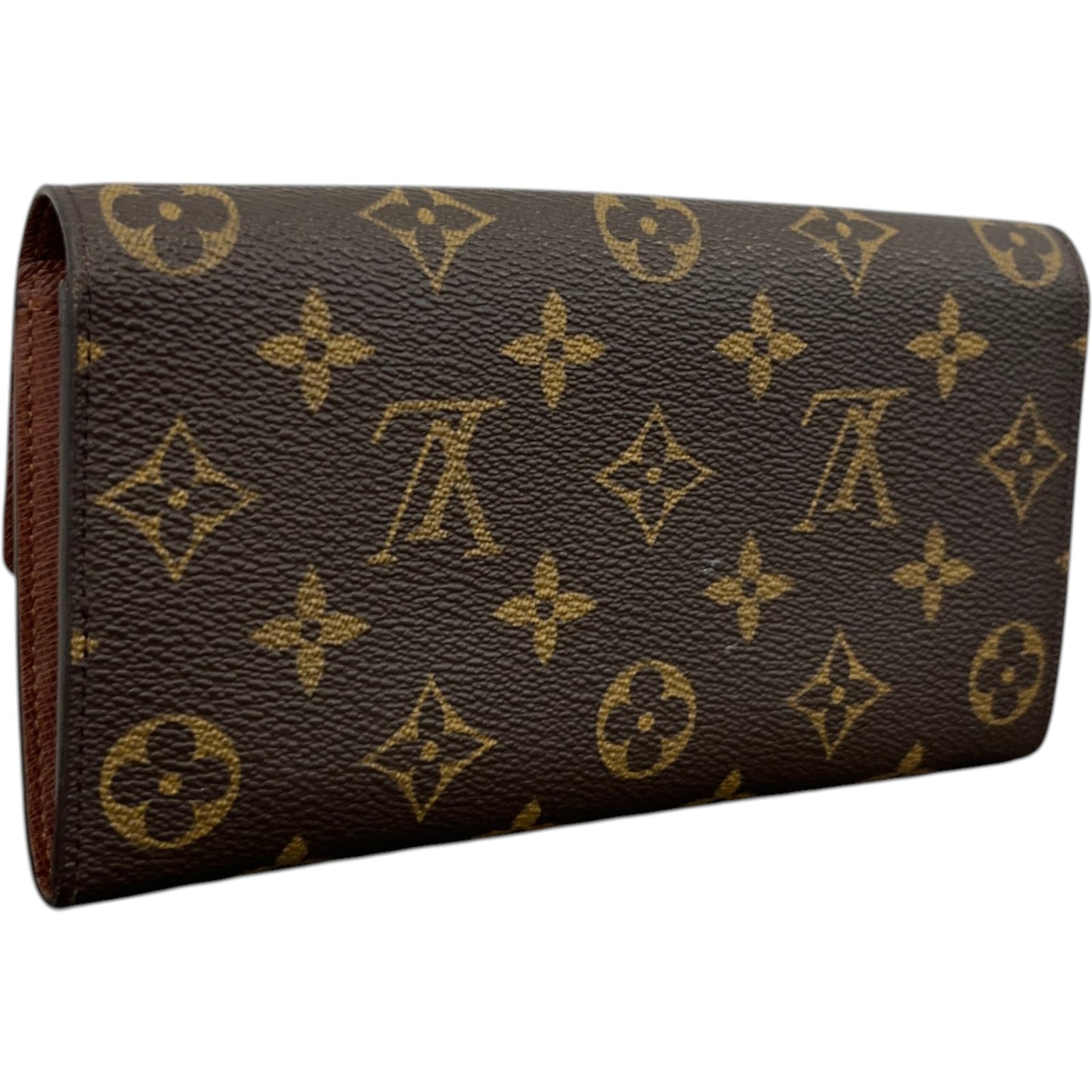 Women's Monogram Sarah Wallet Brown - Photo 7
