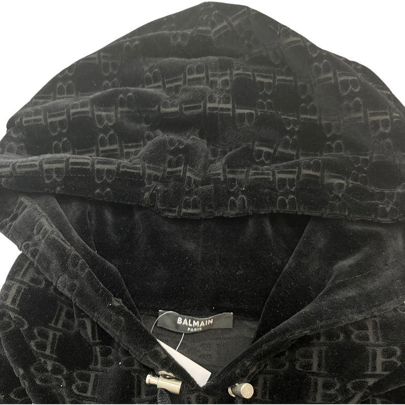 Men's Bb Logo Hoodie Black Size M