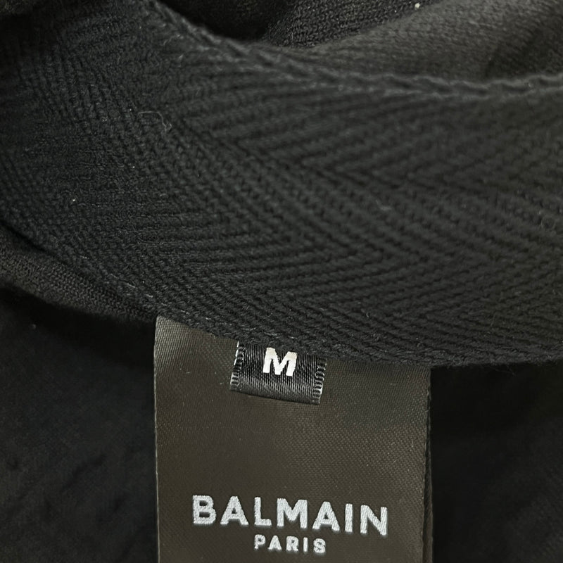 Men's Bb Logo Hoodie Black Size M