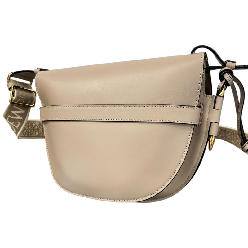 Women's Small Gate Crossbody Bag Beige