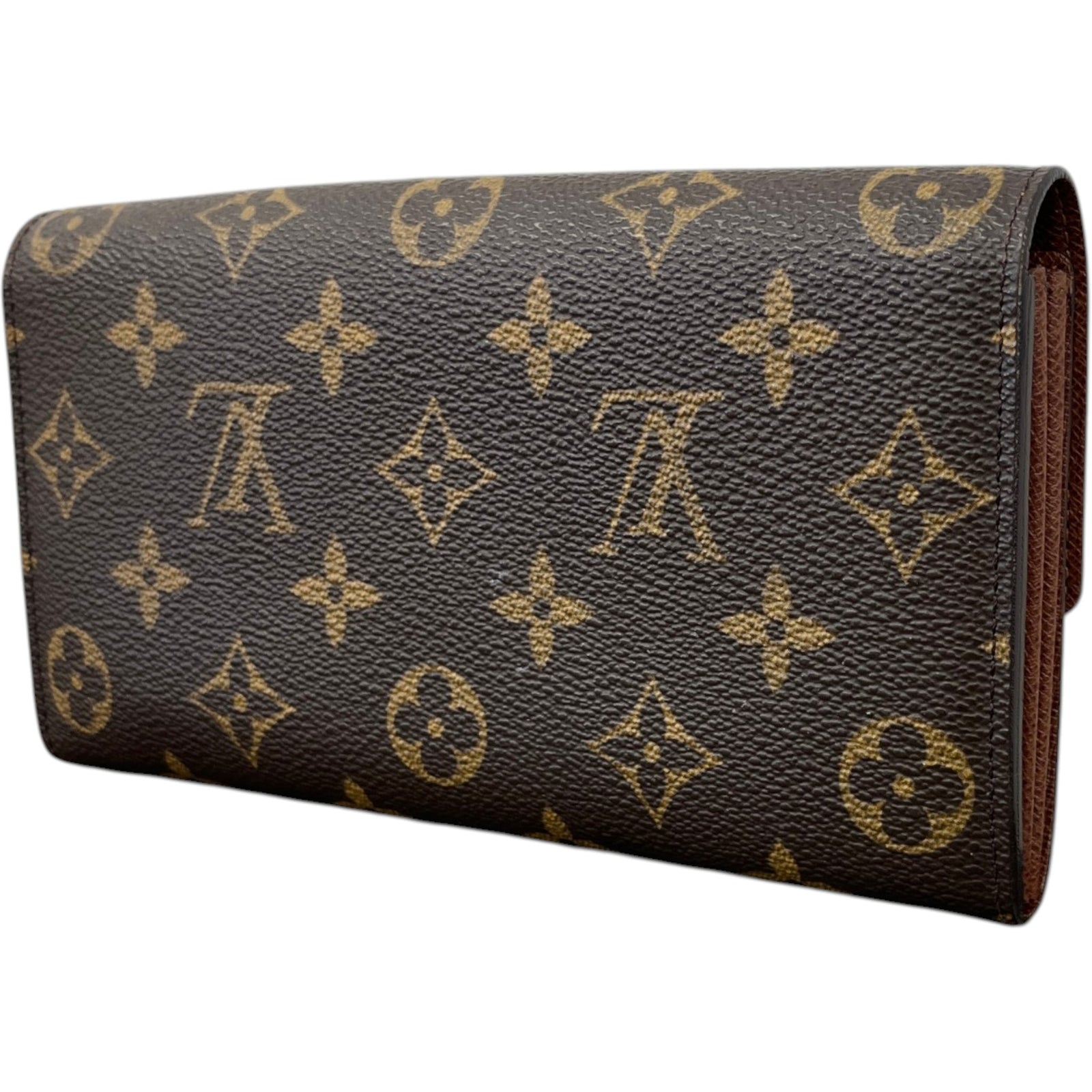 Women's Monogram Sarah Wallet Brown - Photo 8