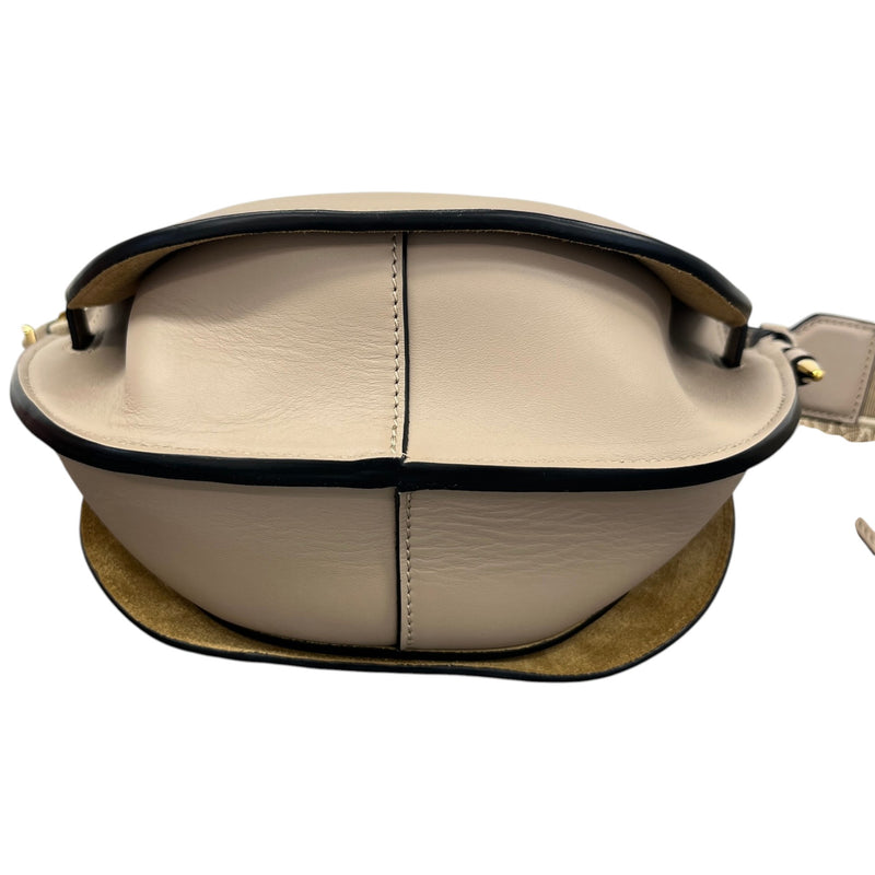 Women's Small Gate Crossbody Bag Beige