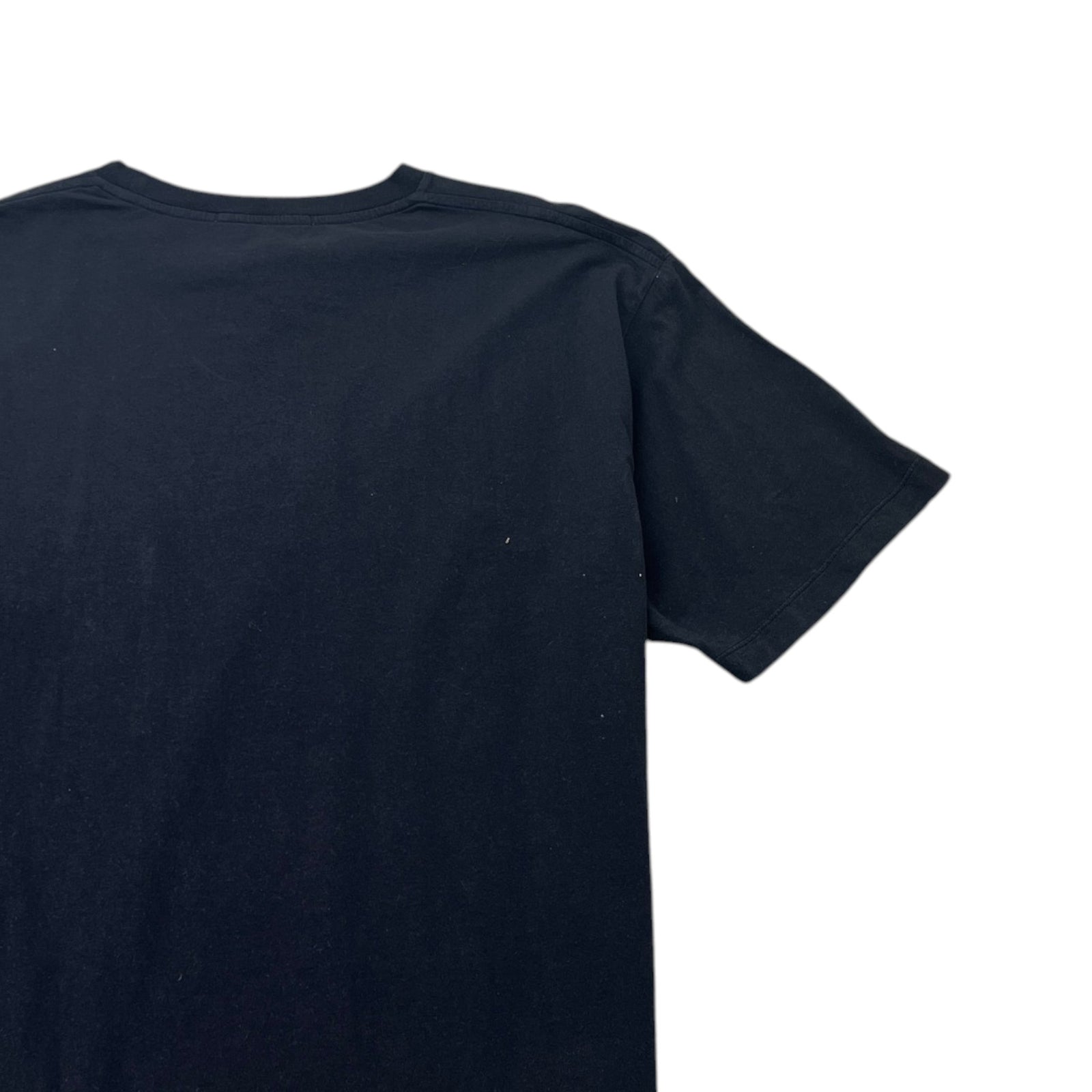 Men's Logo Print T-Shirt Black Size XXL - Photo 4