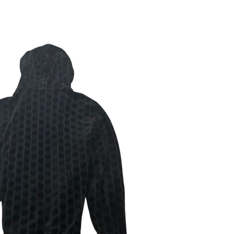 Men's Bb Logo Hoodie Black Size M