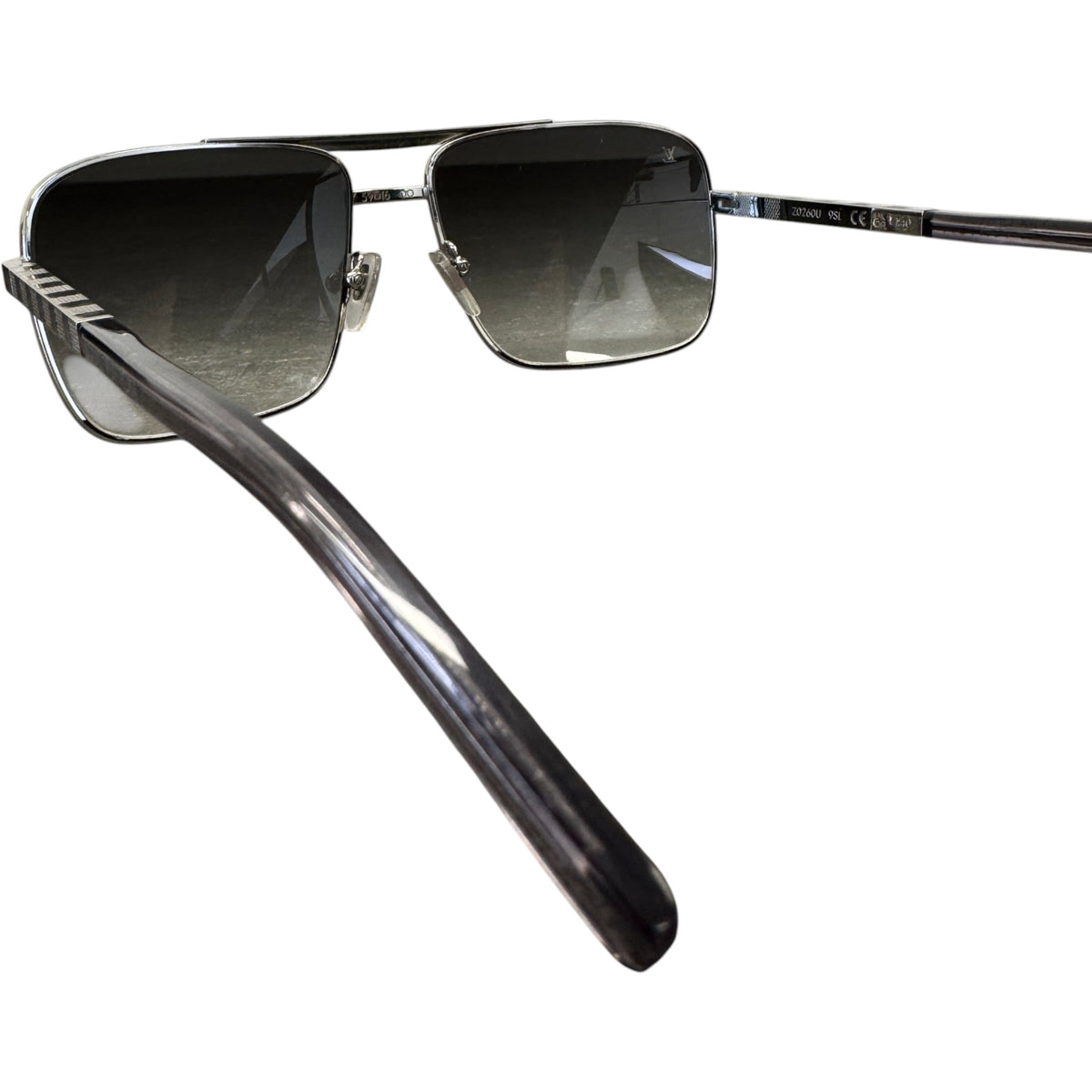 Men's LV Attitude Sunglasses Silver - Photo 7