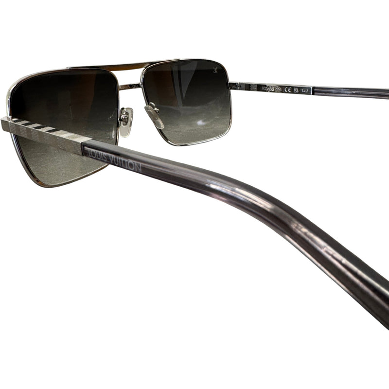 Men's LV Attitude Sunglasses Silver
