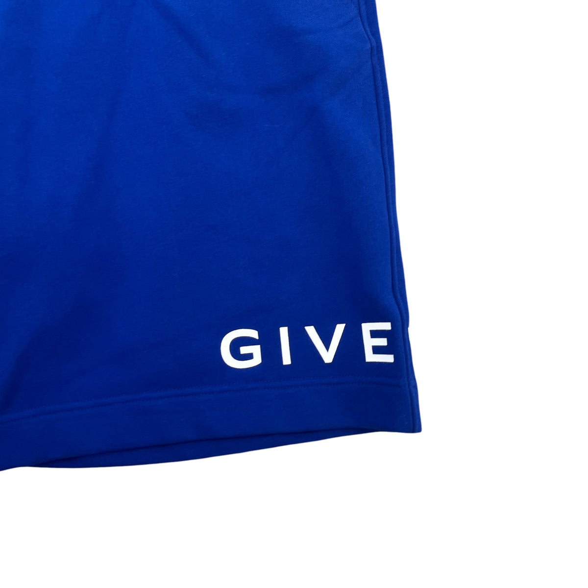 Men's Logo Print Shorts Blue Size XL / W36 - Photo 5