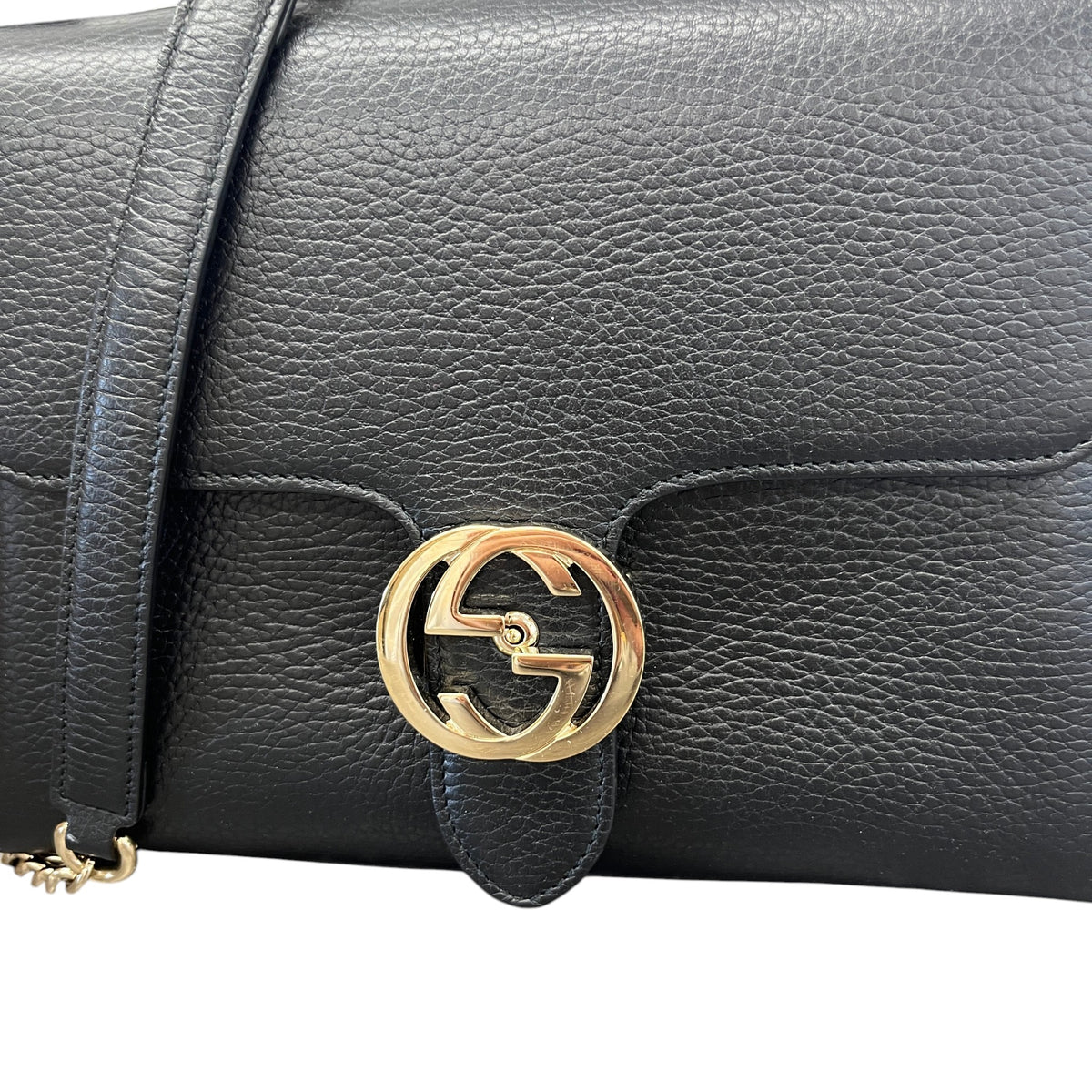 Women's Interlocking G Handbag Black - Photo 10