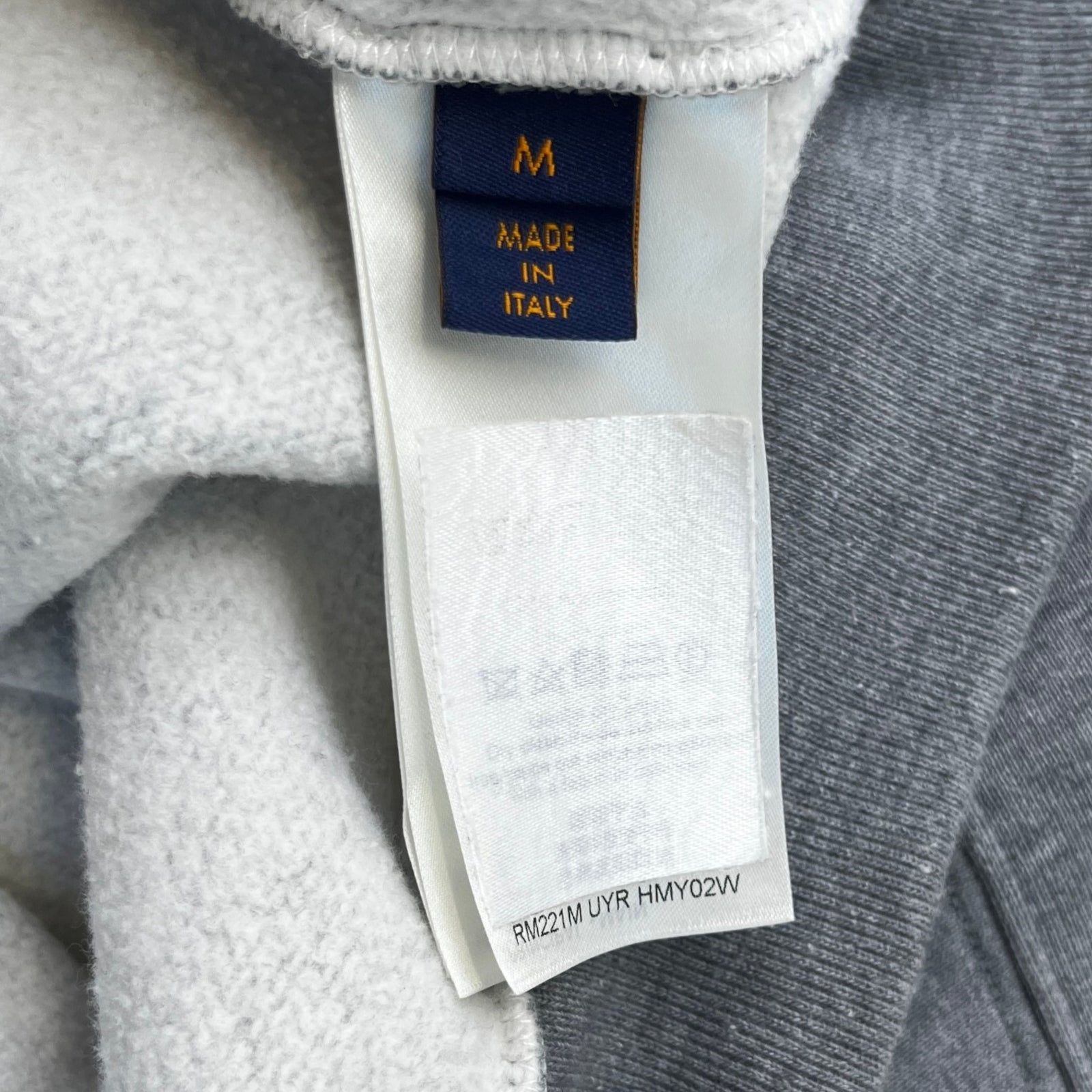 Men's Logo Print Sweatshirt Grey Size M - Photo 6