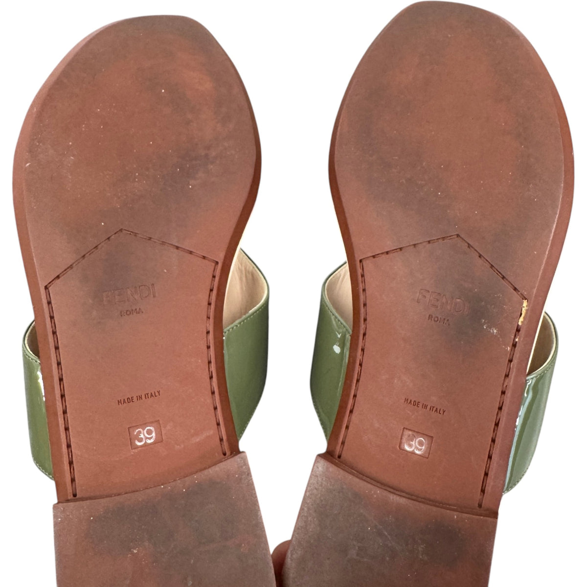 Women's Buckle Sandals Khaki Size UK 6 / EU 39 - Photo 10