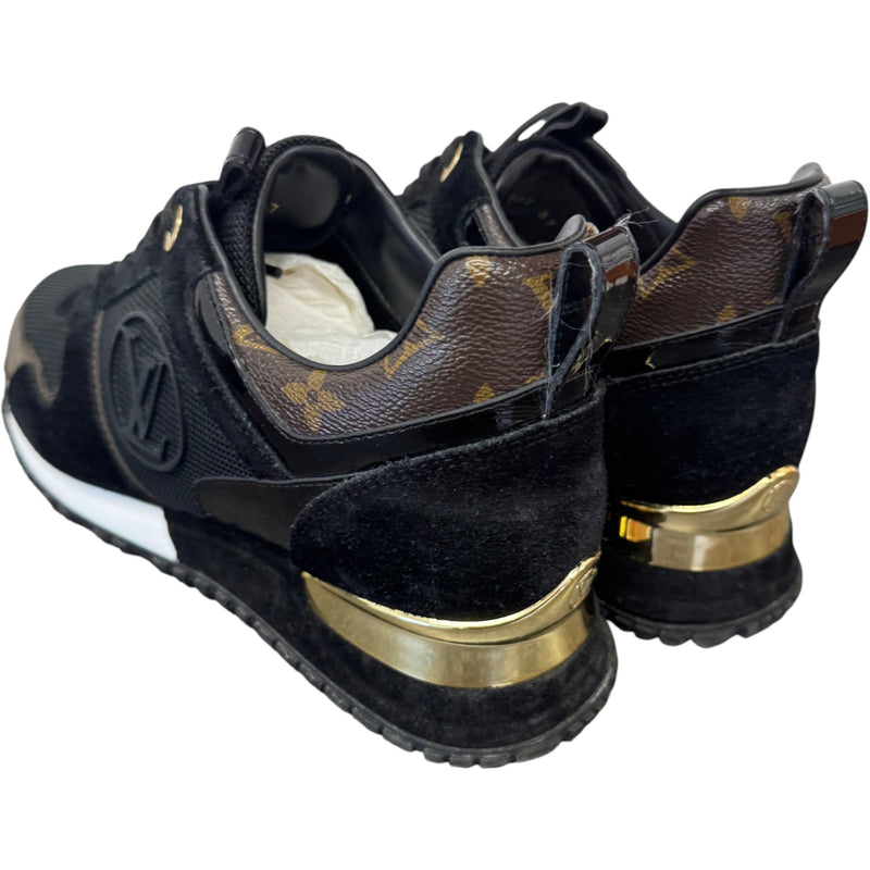 Women's Run Away Low Trainers Black Size UK 4 / EU 37