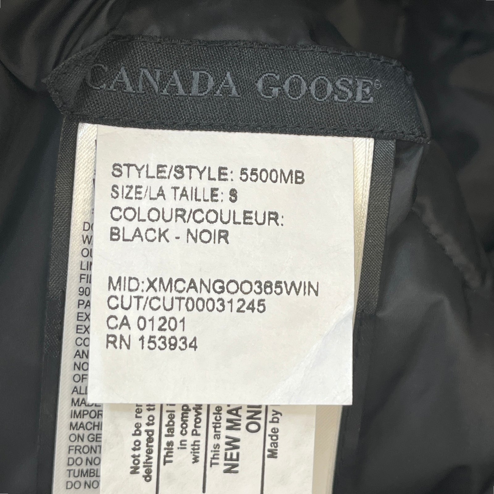 Men's Brookvale Down Jacket Black Size S - Photo 8