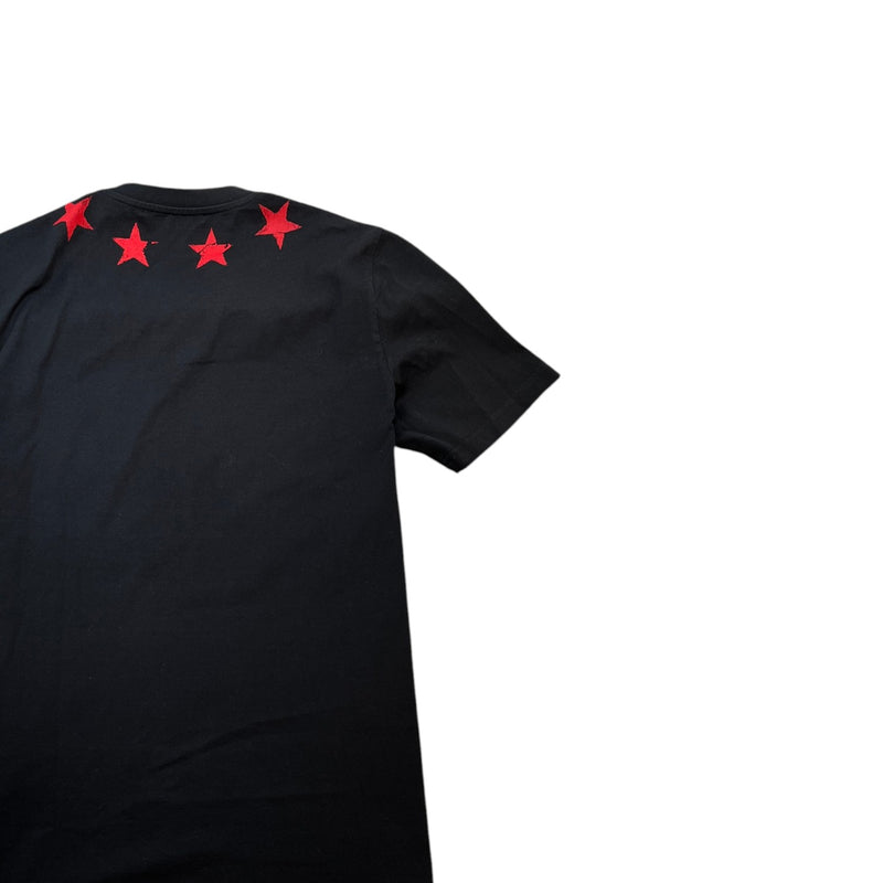 Men's Star Logo T-Shirt Black Size S
