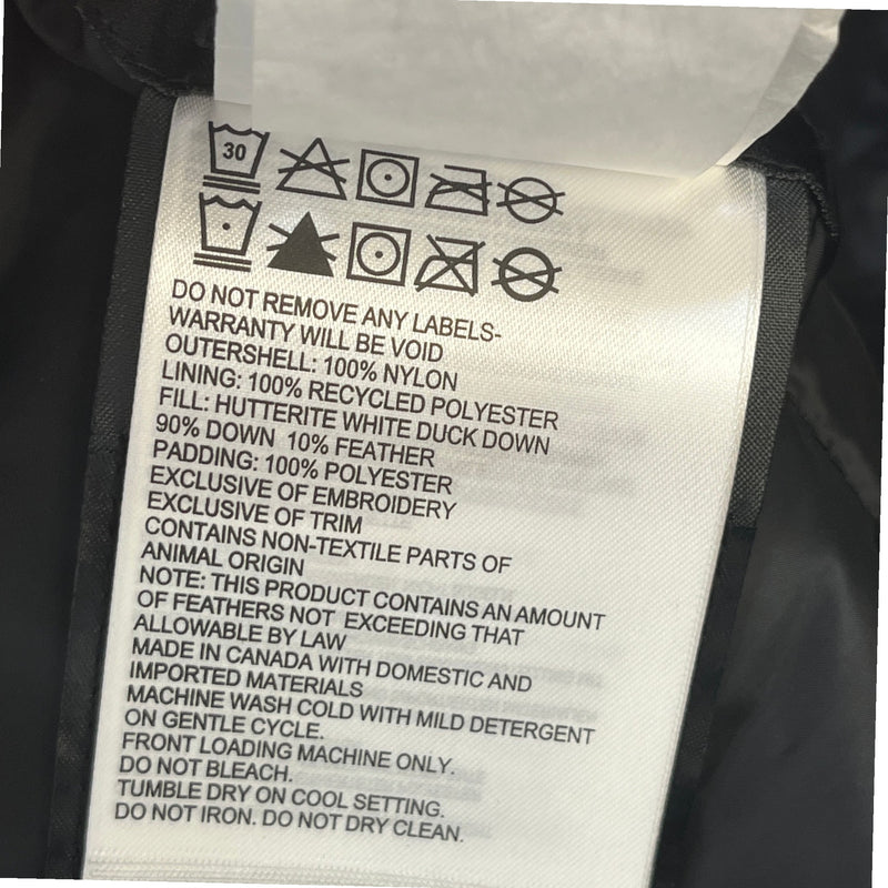 Men's Brookvale Down Jacket Black Size S