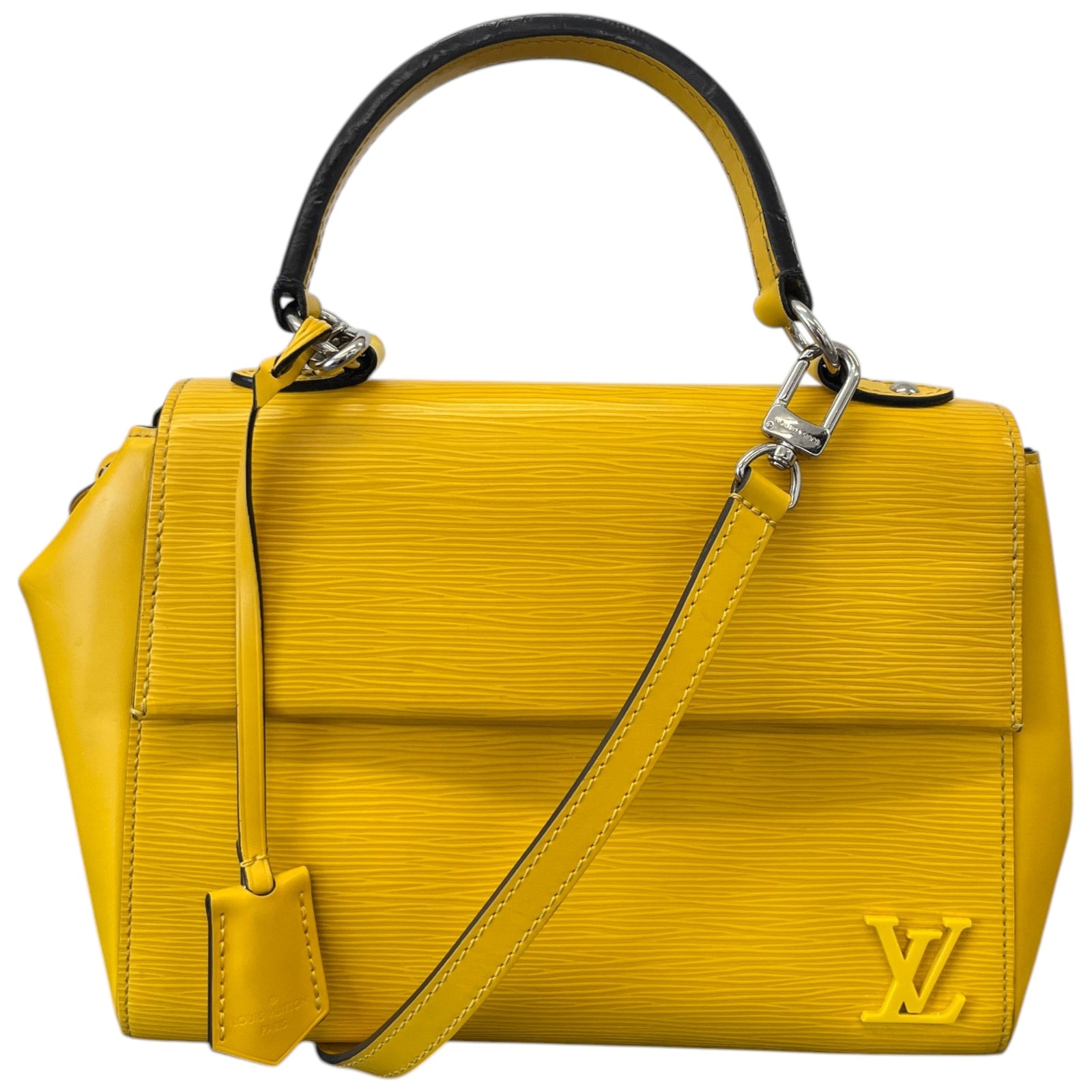 Women's Epi Leather Cluny BB Bag Yellow - Photo 1