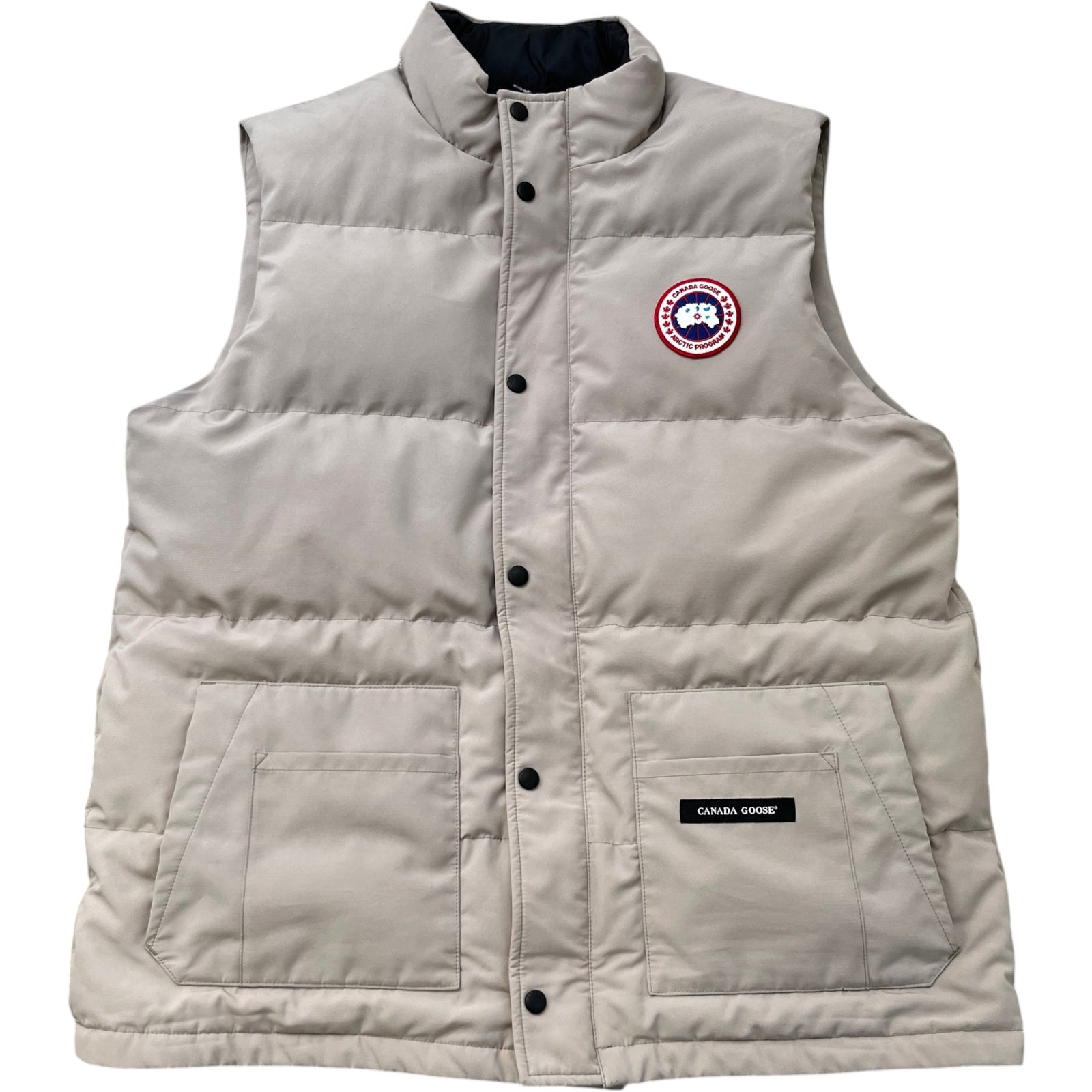 Men's Freestyle Gilet Beige Size XL - Photo 1