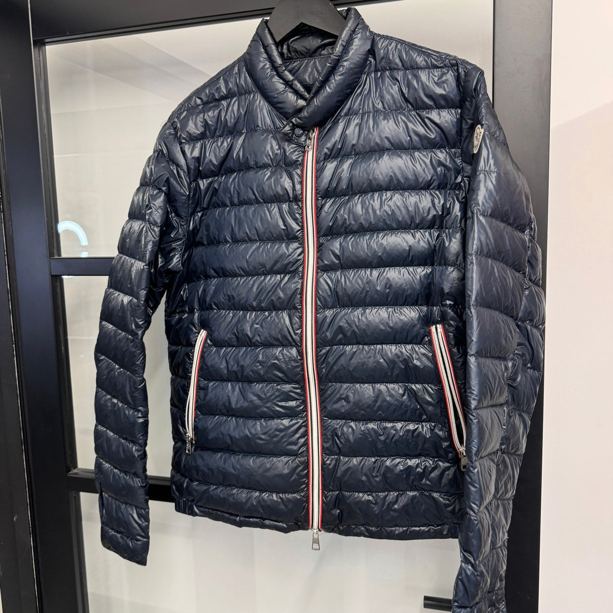 Men's Daniel Down Jacket Navy Size 3 / L - Photo 7