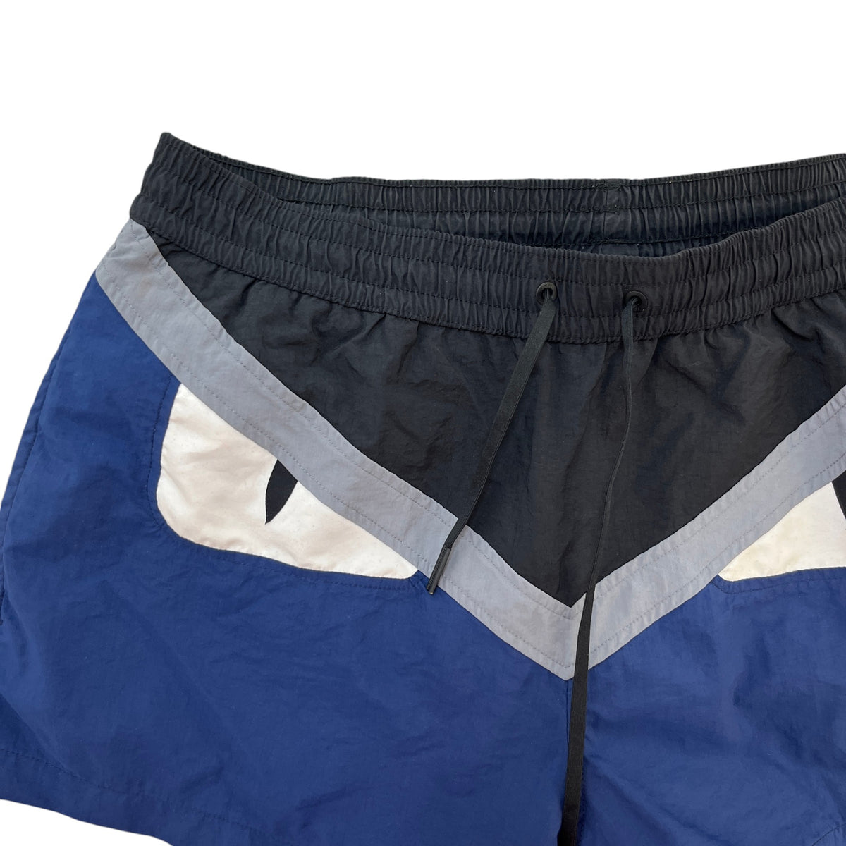 Men's Monster Eyes Swim Shorts Navy Size M / W32 - Photo 6