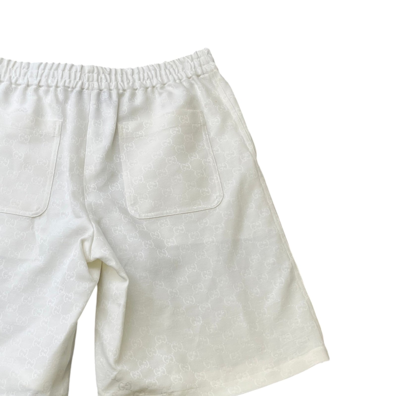 Men's Gg Supreme Shorts White Size IT 48 / UK 32 - Photo 4