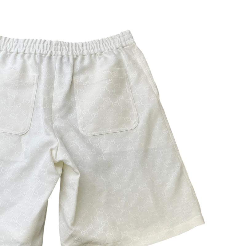 Men's Gg Supreme Shorts White Size IT 48 / UK 32