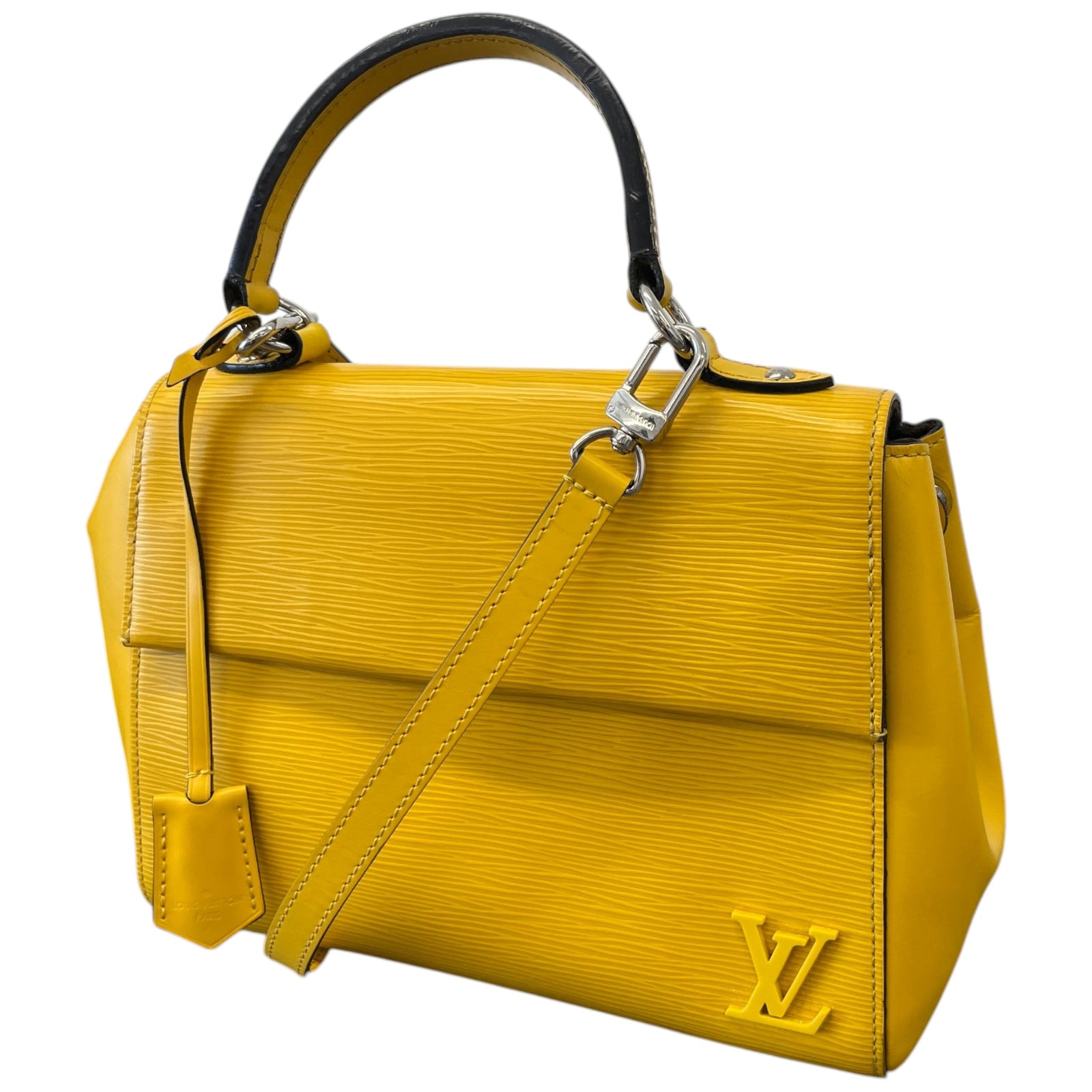 Women's Epi Leather Cluny BB Bag Yellow - Photo 4