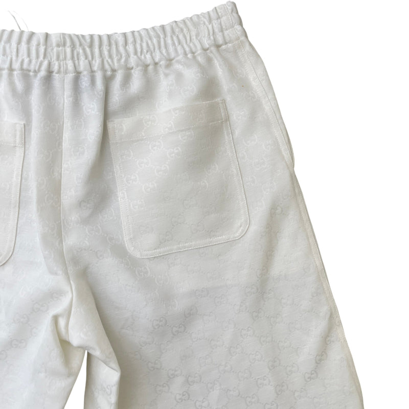 Men's Gg Supreme Shorts White Size IT 48 / UK 32
