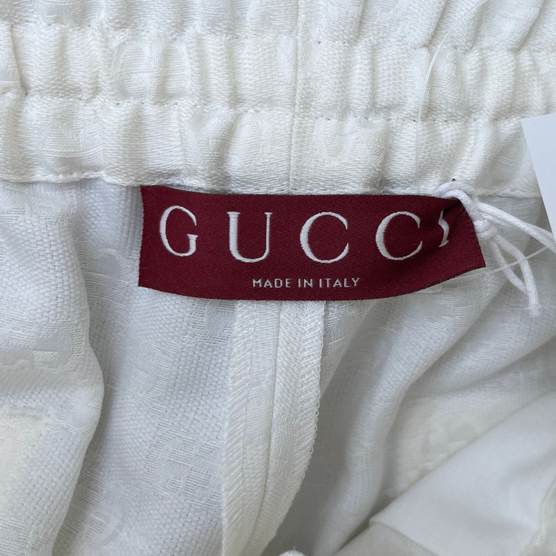 Men's Gg Supreme Shorts White Size IT 48 / UK 32