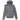 Men's Logo Print Hoodie Charcoal Size S